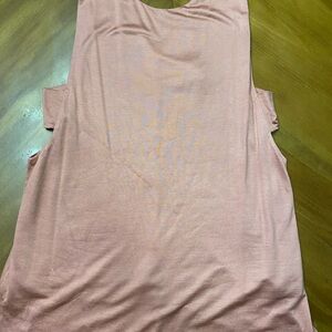Banana Republic Pink Sleeveless Cutouts Top